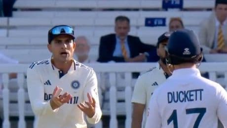 India cricket captain Shubman Gill aims X-rated insult at England's Zak Crawley in fiery scenes