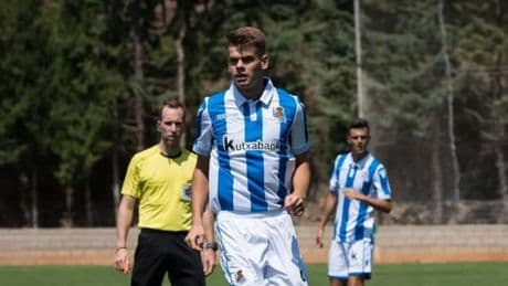 “Jugar en el primer equipo de la Real Sociedad siempre ha sido mi sueño y mi ilusión”