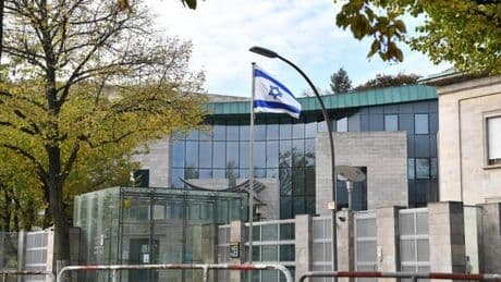 „Bis auf Weiteres“: Israelische Botschaft in Berlin geschlossen