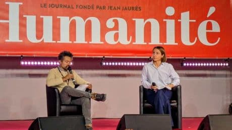 À l’Agora de la Fête de l’Humanité, Sophie Binet appelle à mettre l’exécutif « sous pression de la rue »