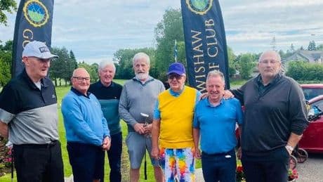 Seniors have it off to a tee at Wishaw club's annual over-65s open event