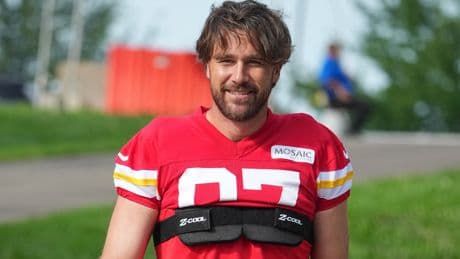 Travis Kelce debuts dramatic haircut at Chiefs training camp: ‘We got the dog back’