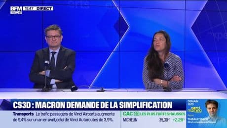 CS3D : Emmanuel Macron demande de la simplification - 20/05