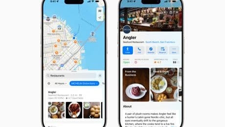 Apple Maps will show recommendations from Michelin and The Infatuation