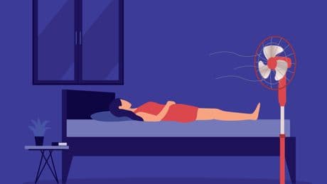 Voici pourquoi vous ne devriez pas dormir avec un ventilateur