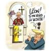 Le dessin de Chaunu : Léon XIV, premier pape américain