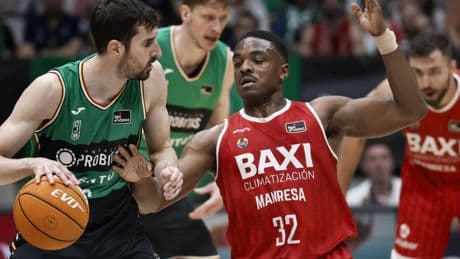 85-92; El Baxi Manresa gana el derbi catalán a un Joventut que vuelve a llegar tarde