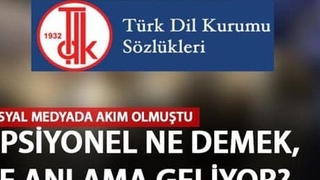 Opsiyonel ne demek? Sosyal medyada trend olan 'opsiyonel' nedir?