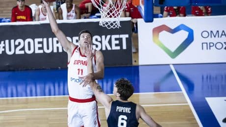 España pierde ante Eslovenia y acaba octava el Europeo U20