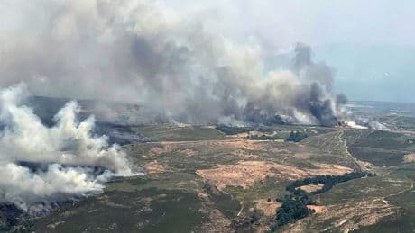 Why wildfires in Spain and Portugal are impacting the weather in the UK