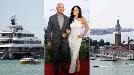 Bezos-Sanchez, tutto pronto per il matrimonio a Venezia: gli invitati arrivati in jet privati e super yacht (anche da 120 metri), lo schiuma party e la festa in pigiama