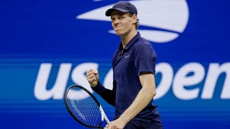 Sinner llega a la final con la segunda mejor racha sobre pista dura en los 'Grand Slam'
