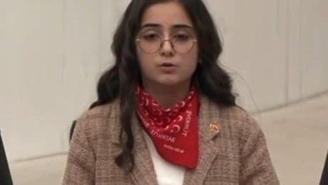 ‘23 Nisan’ konulu kompozisyon yarışmasında Türkiye 1'incisi olan İrem TBMM’de konuştu