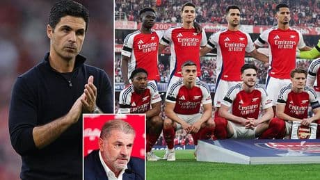 Arsenal manager Mikel Arteta delivers huge update on two stars' futures - and gives his verdict on ex-Spurs boss Ange Postecoglou ahead of his Nottingham Forest bow at the Emirates