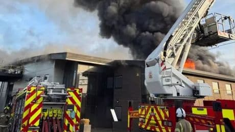 Witham fire LIVE: Massive blaze rages as locals told 'stay away and shut doors'