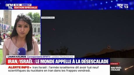 Frappes entre l'Iran et Israël: "alarmé", le ministre des Affaires étrangères britannique appelle "d'urgence" à la désescalade