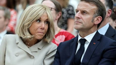 The devastating reason French first lady Brigitte Macron looks 'subdued' on UK visit