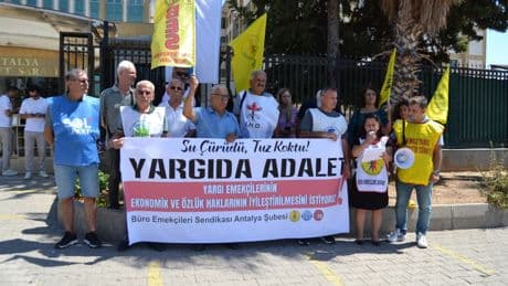 BES Antalya Şubesi: “Yargı emekçilerinin ekonomik hakları iyileştirilsin”