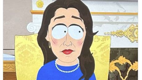 Anna Paulina Luna misses the joke and promotes South Park caricature that mocked her