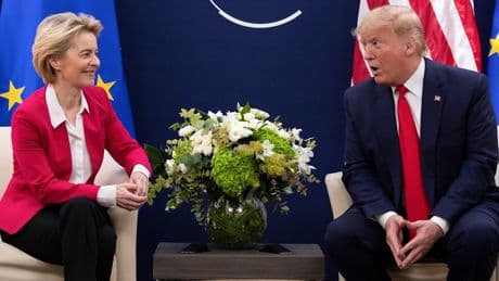Einigen sie sich beim Zoll-Zoff? - Von der Leyen trifft am Sonntag Trump
