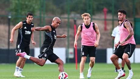 Beşiktaş'ta Başakşehir mesaisi tam gaz sürüyor