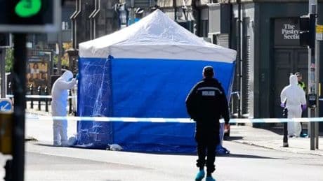 Man dies in Edinburgh street as police probe suspicious death
