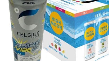 Mix-Up With Celsius and High Noon Means Some Cans of the Energy Drink May Contain Vodka Seltzer