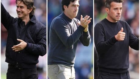 Frank, Iraola or Silva? Contenders to replace Ange Postecoglou at Tottenham
