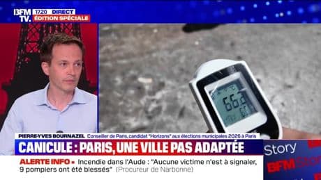 Story 2 : Canicule, Paris, une ville pas adaptée - 01/07