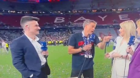 El incómodo momento de Luis Enrique y Susana Guash: &quot;Vengo por Mónica, por ti, poco...&quot;