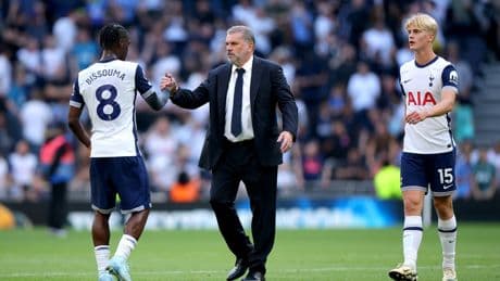 Tottenham: Yves Bissouma insists Ange Postecoglou relationship still strong despite Spurs struggles