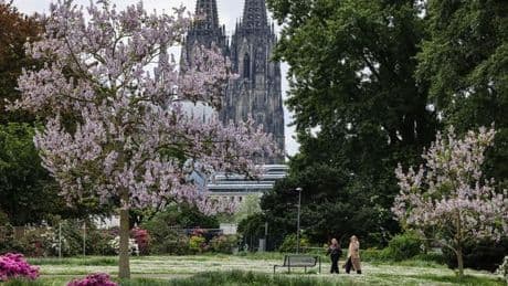Wettervorhersage: Wechsel aus Sonne, Wolken und Regen in NRW