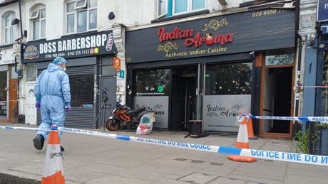 Suspected arson attack on London restaurant like a ‘Halloween scene’, witness says
