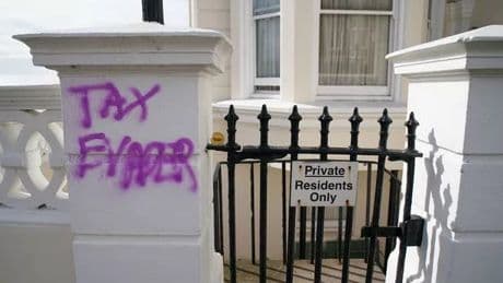 Deputy PM Angela Rayner's seaside flat vandalised amid stamp duty tax row
