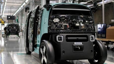 Take a look inside the factory building America's first robotaxi fleet