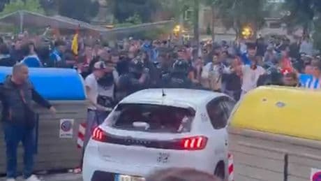 El balance final del atropello en el campo del Espanyol es de 16 heridos, 13 trasladados a hospital