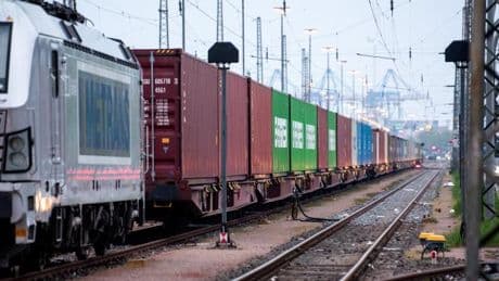 Der Wachstumsmotor des Hafens ist die Bahn