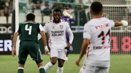 Öne geçtiği maçta deplasmanda Panathinaikos’a 2-1 yenildi: Samsun’a yazık oldu