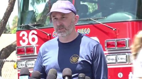 Watch: Crash investigators reveal San Diego plane hit power lines before smashing into houses