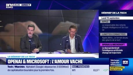 OpenAi & Microsoft : l'amour vache - 15/09