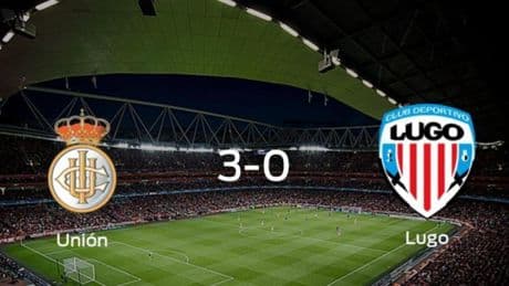 El Real Unión de Irún consigue los tres puntos en casa tras pasar por encima del Lugo (3-0)