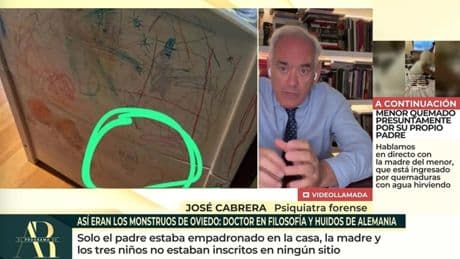 El psiquiatra José Cabrera, sobre los dibujos de los niños de Oviedo: &quot;Pintaban para expresar esa angustia que ellos no entendían&quot;