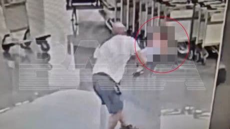 Man admits to attempted murder after hurling toddler onto airport floor