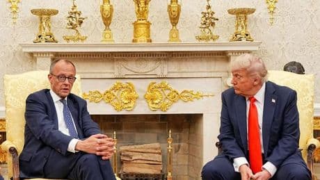 Antrittsbesuch: Merz: Ging bei Gesprächen mit Trump nicht um AfD