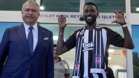 Beşiktaş’ın yeni transferi Ndidi İstanbul'a geldi