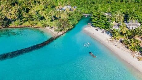 The 'forgotten' island with white sand beaches 32C in April