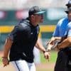 Coastal Carolina coach Kevin Schnall and an assistant coach ejected from Game 2 of CWS finals vs LSU
