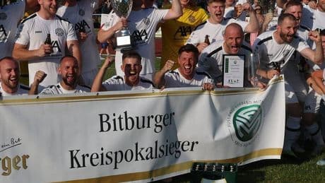 Vom Ballermann zum Kreispokalsieg: Niersquelle Kuckum schlägt Dynamo Erkelenz im Finale mit 2:1