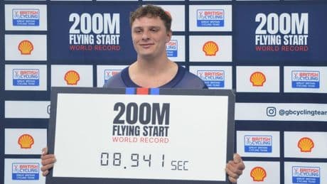 Bahnradsportler Matthew Richardson stellt Fabel-Weltrekord auf