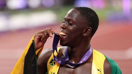 Where are the medal ceremonies at the World Athletics Championships?